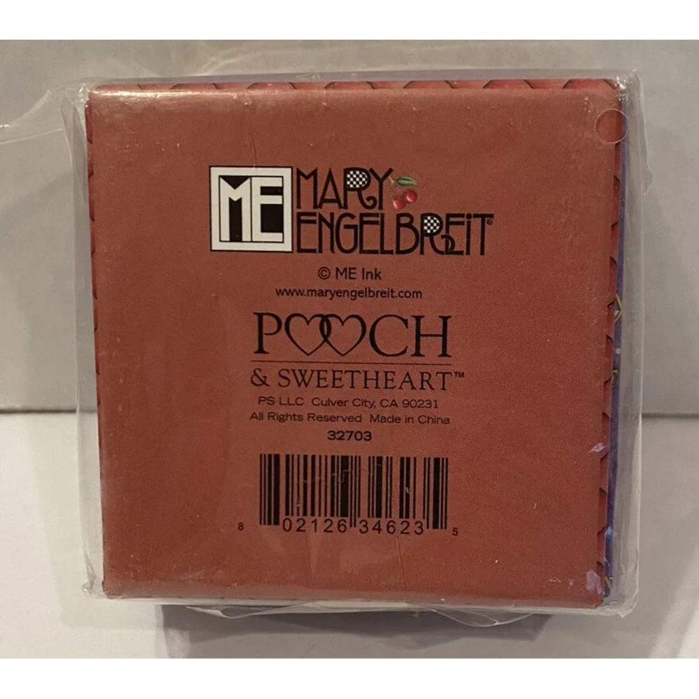 New Mary Engelbreit Queen Of Everything Pooch & Sweetheart Mini Trinket Gift Box